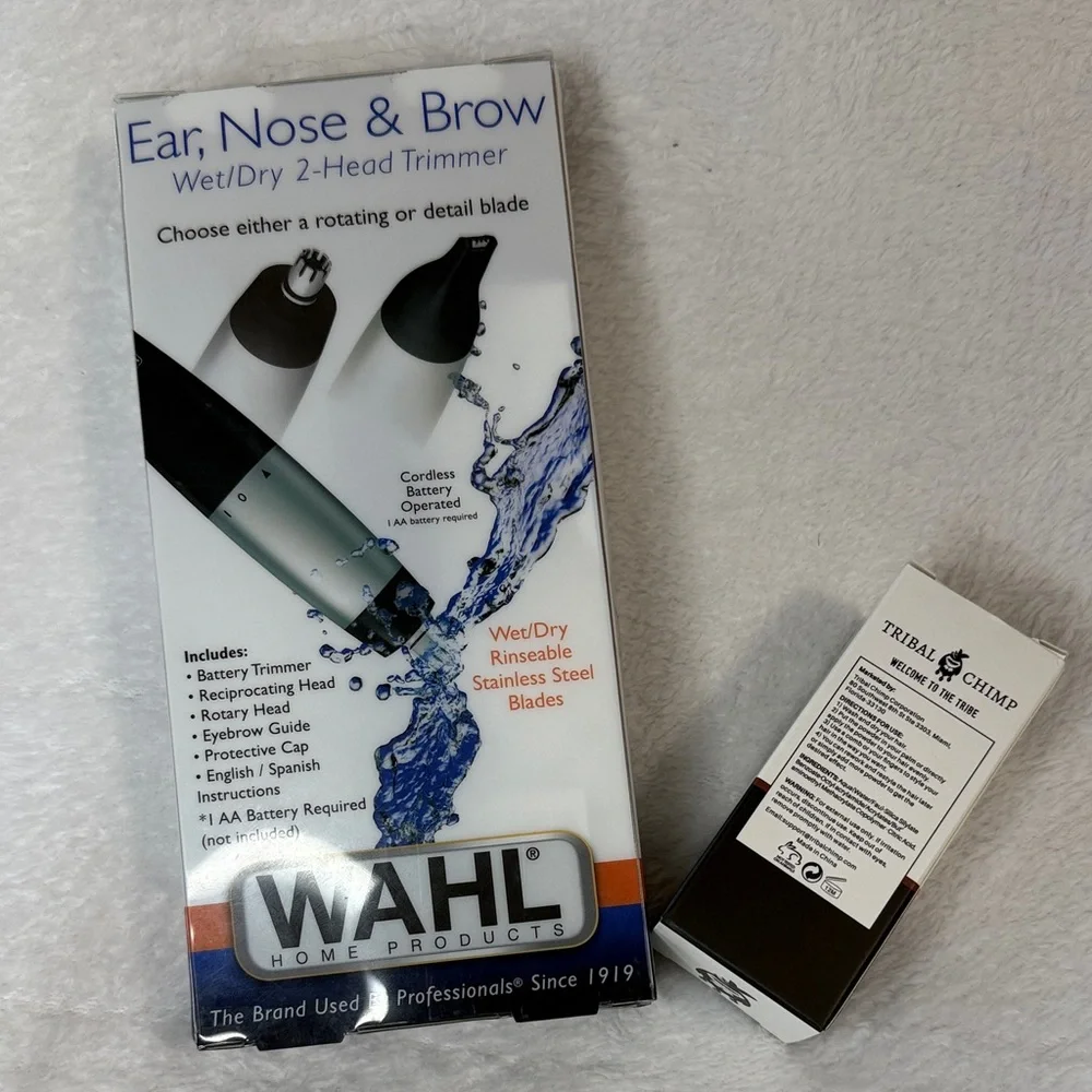 Bundle Wahl Dual-Head Trimmer & Hair styling powder